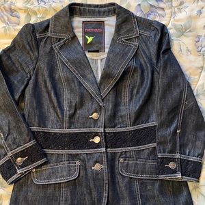 The perfect denim Point Zero jacket